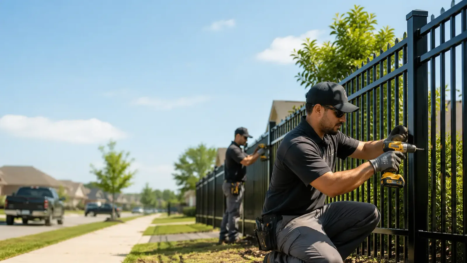Metal Fence Installation in Romayor, TX